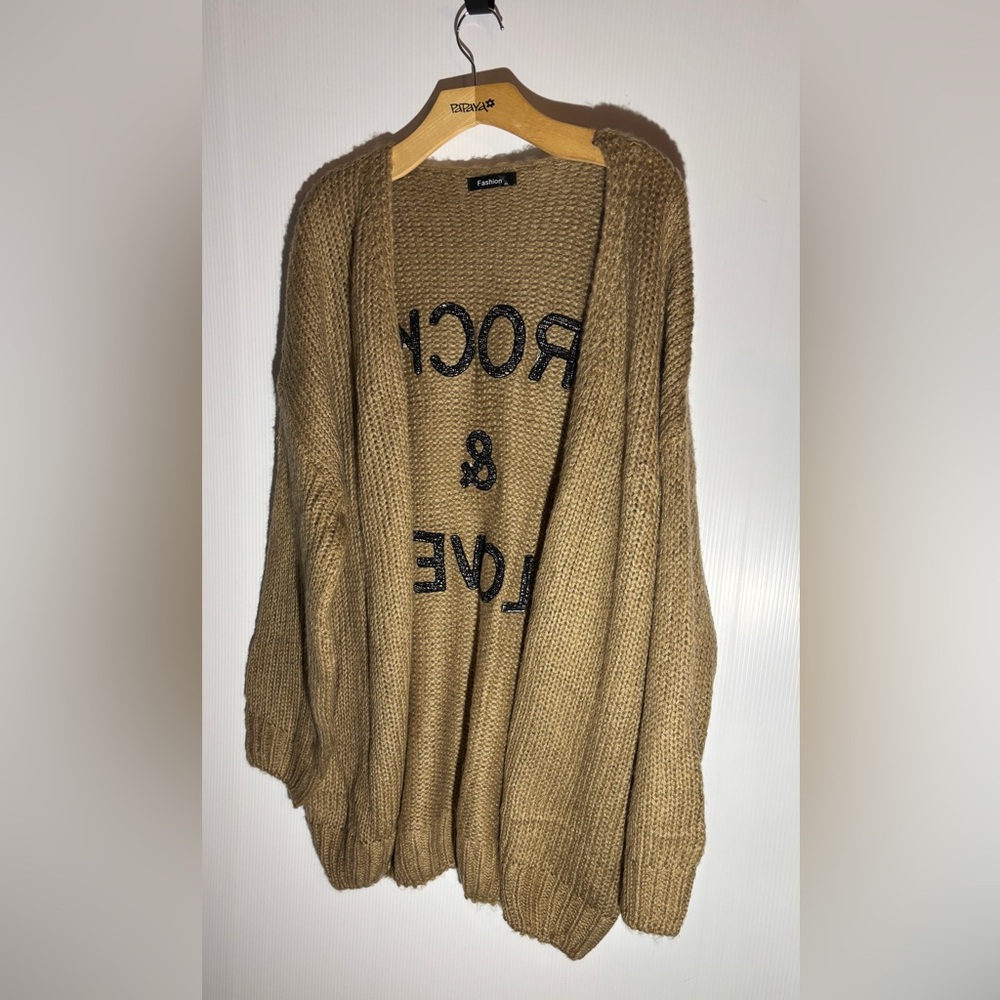 Beige Sweater - Rock & Love Design - Picture 3 of 4